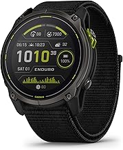 Garmin Enduro™ 3 – 51 mm, 太陽能, 藍寶石, Ultraperformance GPS Smart手錶, Extreme Battery Life, Detailed Mapping, Built-...